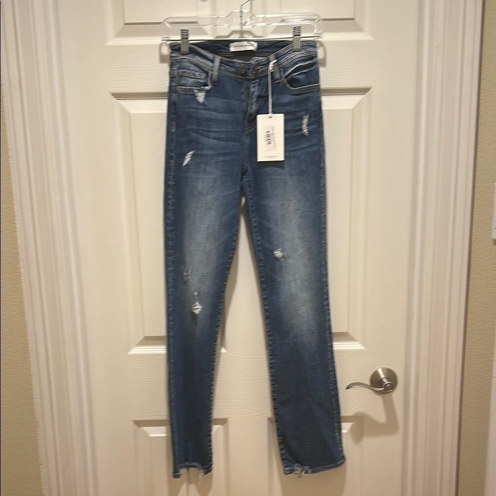 Flying Monkey Blue Boot Cut Jeans Classic Style